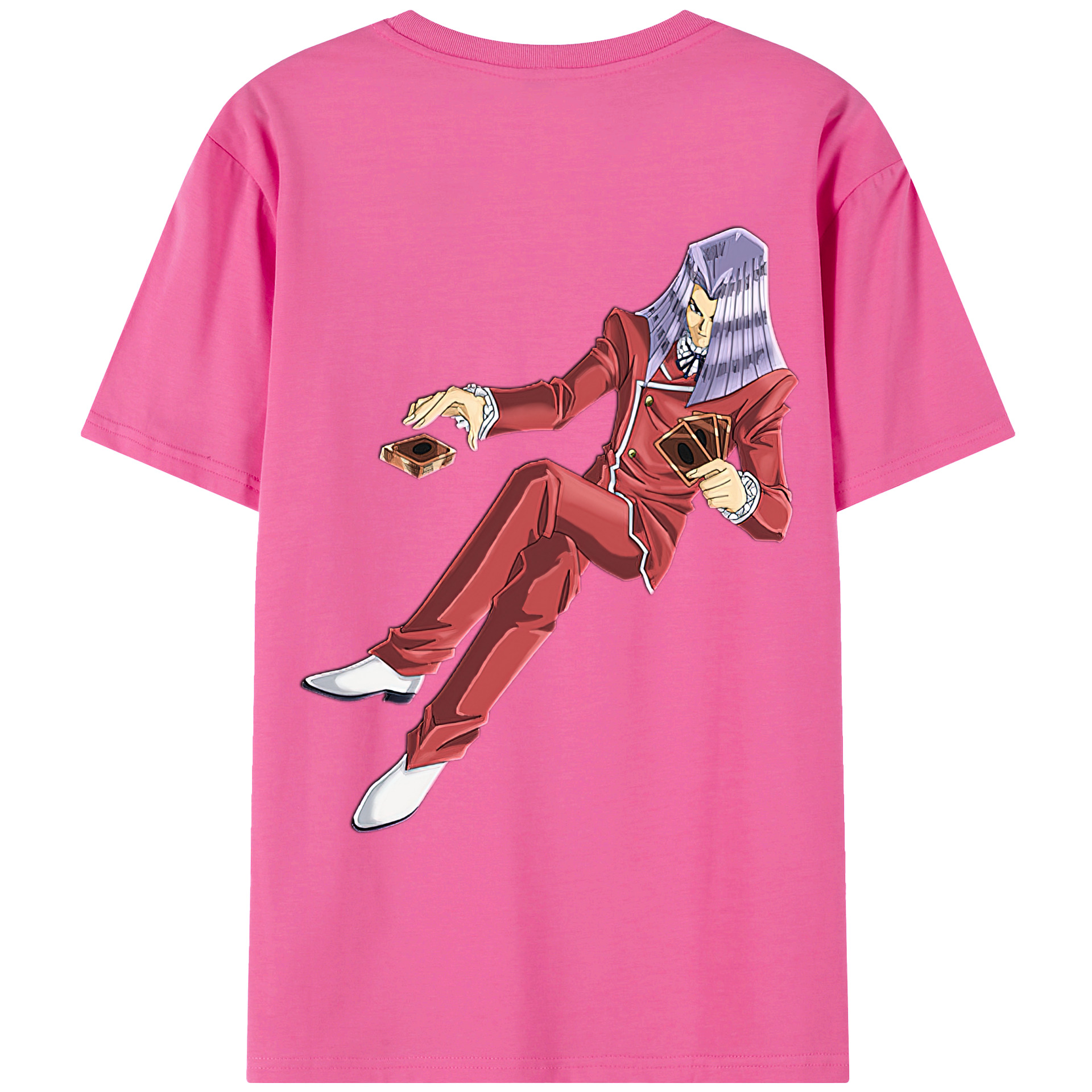 （画像用） 遊☆戯☆王 Yu-Gi-Oh! レディース半袖Tシャツ(バックプリント)